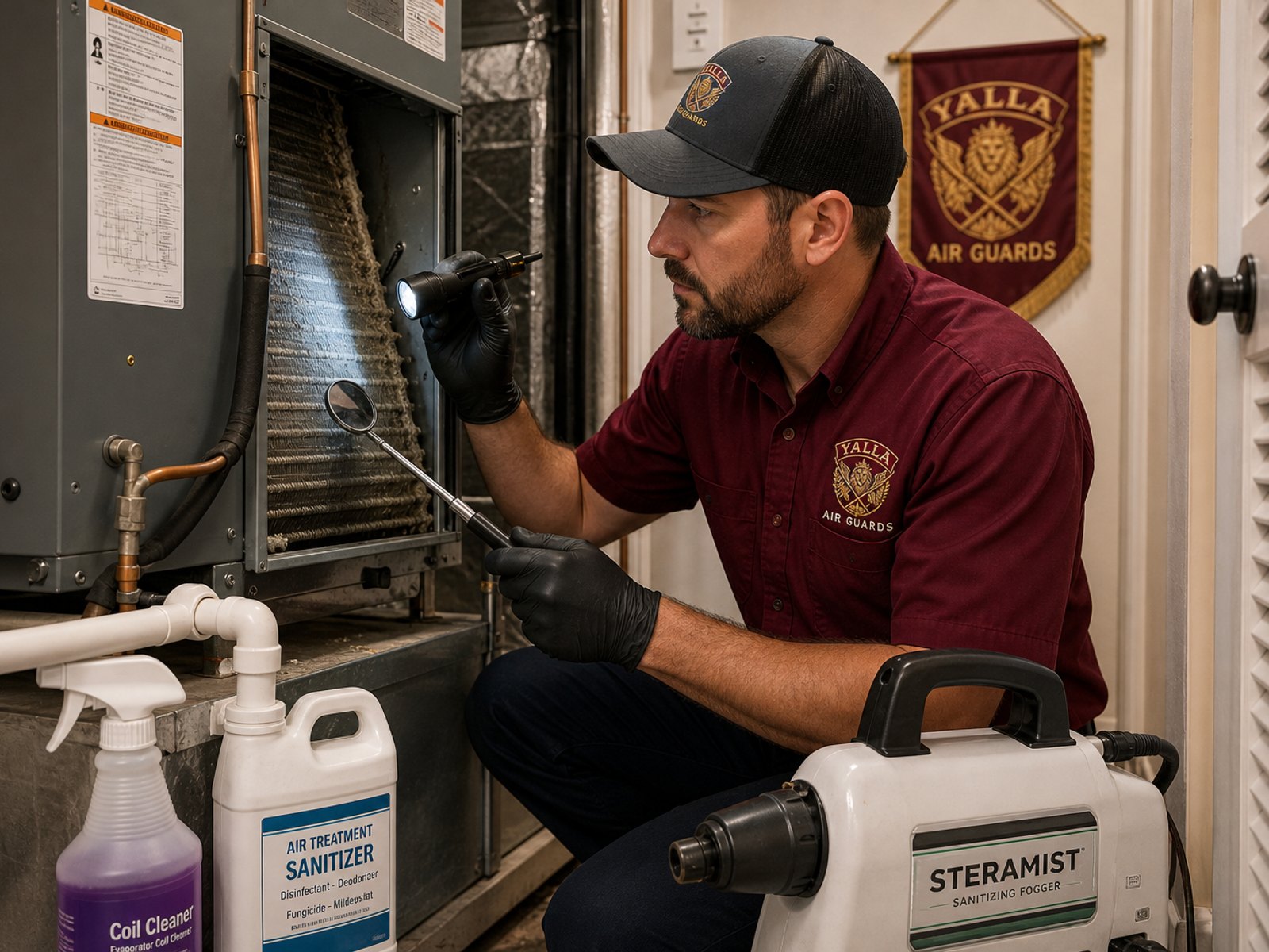 Air Quality Testing Services in Orlando | Yalla Air Guards